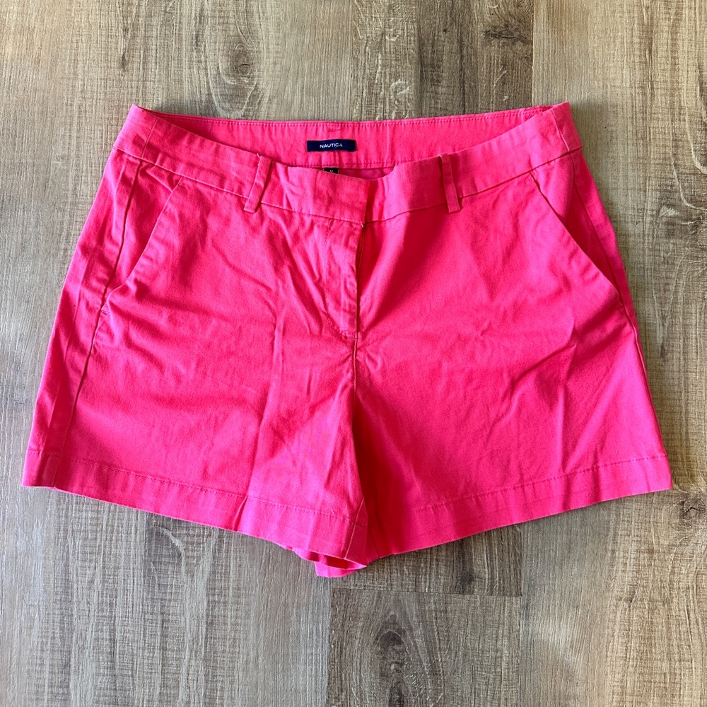 Nautical Vibrant Pink Women Shorts